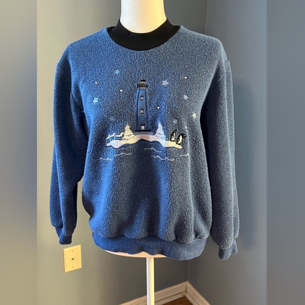 Lighthouse ladies sweater